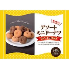 リボン ２４０ｇ アソートミニドーナツ ×16の画像