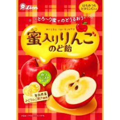 ライオン 蜜入りりんごのど飴 ６２ｇ ×18の画像