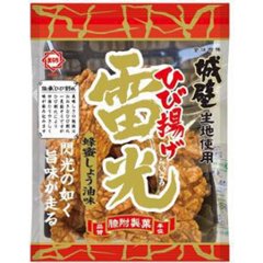 ひざつき 雷光 蜂蜜しょうゆ味１４０ｇ ×12の画像