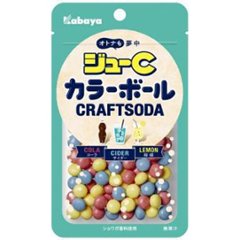 カバヤ ジューＣカラーボールクラフトソーダ ４５ｇ ×120の画像