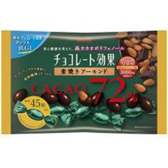 明治 チョコレート効果７２％アーモンド大袋１６６ｇ ×18の画像