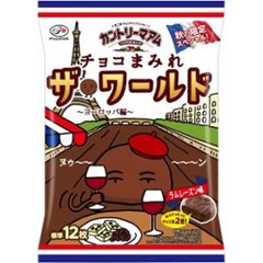 不二家 カントリーチョコまみれヨーロッパ１２２ｇ  ×18の画像