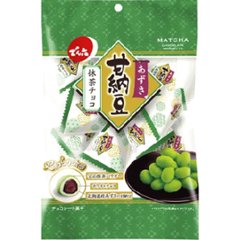 でん六 あずき甘納豆抹茶チョコ７０ｇ  ×48の画像