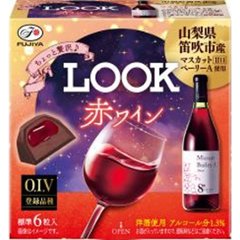 不二家 ルック 赤ワイン４４ｇ  ×80の画像