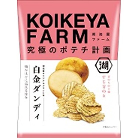 湖池屋ＦＡＲＭ 白金ダンディすじ青のり  ×12画像