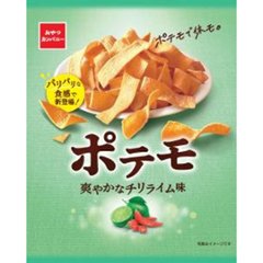おやつカンパニー ポテモ 爽やかなチリライム味６１ｇ  ×24の画像