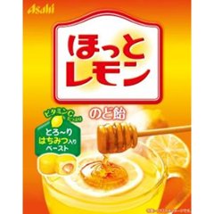 アサヒグループ食品 ほっとレモンのど飴 ８０ｇ  ×200の画像