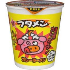 おやつカンパニー ブタメンカレーラーメン３５ｇ ×15の画像