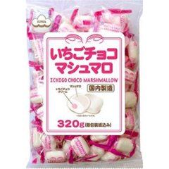 エイワ いちごチョコマシュマロ徳用袋３２０ｇ  ×6の画像