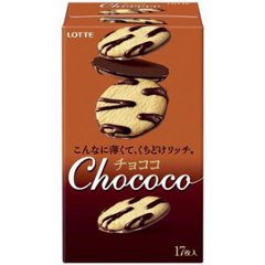 ロッテ チョココ １７枚 ×5の画像