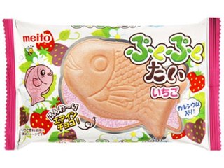 ｍｅｉｔｏ ぷくぷくたい いちご１個   ×10 【全国送料込】(沖縄・離島除く)の画像