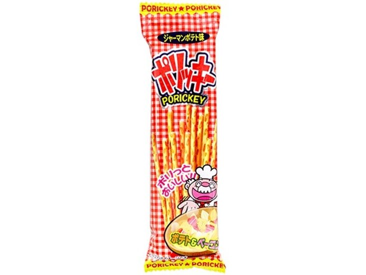 やおきん ポリッキー ジャーマンポテト味１６ｇ ×24 【全国送料込】(沖縄・離島除く)画像