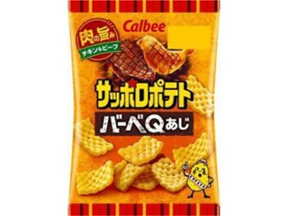 カルビー サッポロポテトバーベＱあじ ２４ｇ ×24 【全国送料込】(沖縄・離島除く)の画像