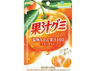 明治 果汁グミ 温州みかん５４ｇ ×10 【全国送料込】(沖縄・離島除く)の画像