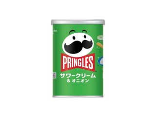 プリングルズ サワークリーム＆オニオンＳ缶５３ｇ  ×12 【全国送料込】(沖縄・離島除く)の画像