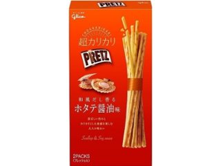グリコ 超カリカリプリッツ和風だし香るホタテ醤油味 ×10 【全国送料込】(沖縄・離島除く)の画像