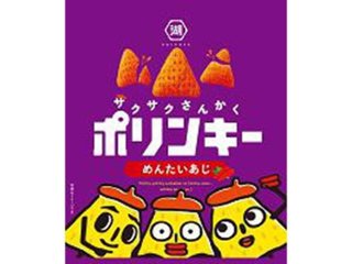 湖池屋 ポリンキーめんたいあじ５５ｇ ×12 【全国送料込】(沖縄・離島除く)の画像