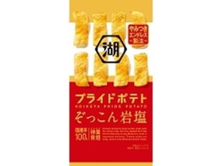 湖池屋 スリムプライドポテトぞっこん岩塩 ３０ｇ   ×6 【全国送料込】(沖縄・離島除く)の画像