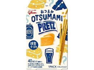 グリコ おつまみプリッツ 燻製チーズ味２４ｇ ×14 【全国送料込】(沖縄・離島除く)の画像