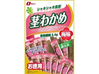 なとり 茎わかめ梅味 １０５ｇ   ×10 【全国送料込】(沖縄・離島除く)の画像