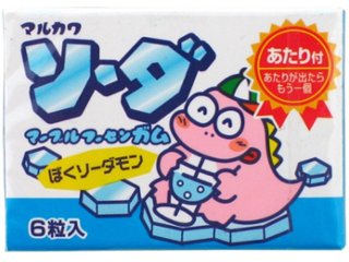 丸川製菓 ソーダマーブルガム ×33 【全国送料込】(沖縄・離島除く)の画像
