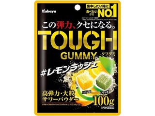 カバヤ タフグミ レモンラッシュ１００ｇ ×6 【全国送料込】(沖縄・離島除く)の画像