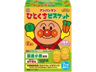 不二家 アンパンマンひとくちビスケット ７２ｇ ×5 【全国送料込】(沖縄・離島除く)の画像