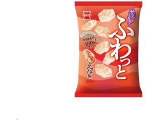 岩塚製菓 ふわっと やわらかえび味４５ｇ   ×10 【全国送料込】(沖縄・離島除く)の画像