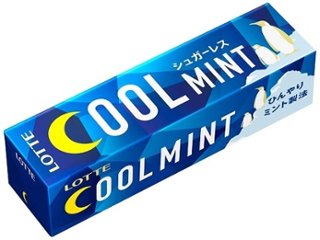 ロッテ クールミントガム ９枚 ×15 【全国送料込】(沖縄・離島除く)の画像