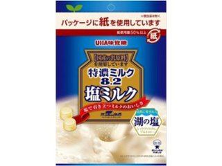 味覚糖 特濃ミルク８．２ 塩ミルク袋７５ｇ ×6 【全国送料込】(沖縄・離島除く)の画像