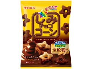 ギンビス しみチョココーン 全粒粉６０ｇ ×12 【全国送料込】(沖縄・離島除く)の画像