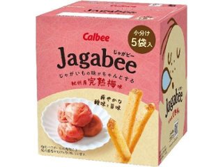 カルビー Ｊａｇａｂｅｅ 紀州産完熟梅味７５ｇ ×12 【全国送料込】(沖縄・離島除く)の画像