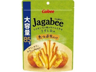 カルビー Ｊａｇａｂｅｅうすしお味たっぷり ８５ｇ ×12 【全国送料込】(沖縄・離島除く)の画像