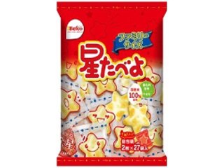栗山米菓 星たべよ しお味 ５４枚  ×10 【全国送料込】(沖縄・離島除く)の画像