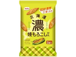 栗山米菓 北海道濃焼もろこしせん１７ｇ×３袋入   ×12 【全国送料込】(沖縄・離島除く)の画像