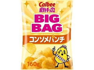 カルビー ビッグバッグ コンソメパンチ１６０ｇ ×12 【全国送料込】(沖縄・離島除く)の画像