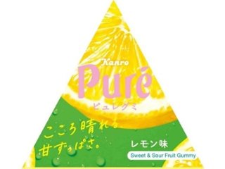 カンロ ピュレグミプチ三角 レモン１３ｇ ×24 【全国送料込】(沖縄・離島除く)の画像