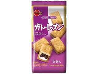 ブルボン ガトーレーズン ５個 ×10 【全国送料込】(沖縄・離島除く)の画像