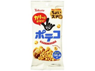 東ハト ちょいスナポテコ うましお味４０ｇ   ×6 【全国送料込】(沖縄・離島除く)の画像