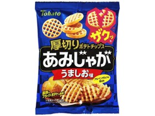 東ハト あみじゃが うましお味５５ｇ   ×12 【全国送料込】(沖縄・離島除く)の画像