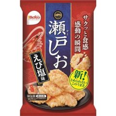 栗山米菓 ８３ｇ瀬戸しお   ×12の画像