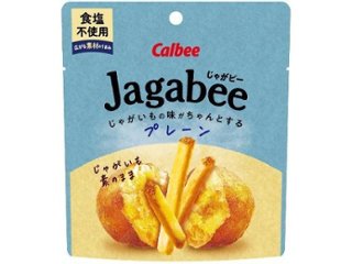 カルビー Ｊａｇａｂｅｅ プレーン食塩不使用３８ｇ   ×12 【全国送料込】(沖縄・離島除く)の画像