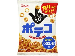 東ハト ポテコ うましお味６７ｇ ×12 【全国送料込】(沖縄・離島除く)の画像