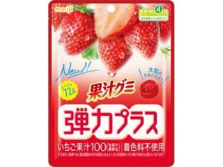 明治 果汁グミ 弾力プラスいちご７２ｇ ×7 【全国送料込】(沖縄・離島除く)の画像