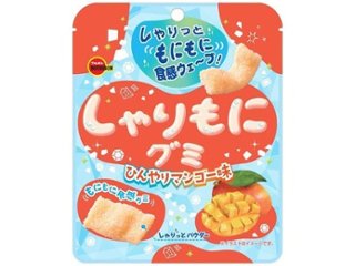 ブルボン しゃりもにグミひんやりマンゴー味 ５７ｇ ×10 【全国送料込】(沖縄・離島除く)の画像