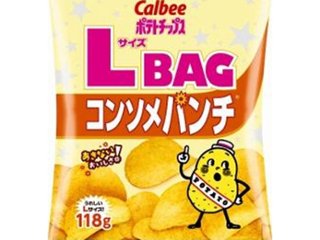 カルビー ポテトＬサイズＢＡＧコンソメ１１８ｇ ×12 【全国送料込】(沖縄・離島除く)の画像