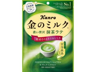 カンロ 金のミルクキャンディ抹茶ラテ ６１ｇ ×6 【全国送料込】(沖縄・離島除く)の画像