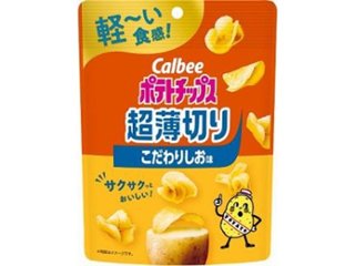 カルビー ポテト超薄切り こだわりしお味４０ｇ   ×12 【全国送料込】(沖縄・離島除く)の画像