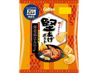 カルビー 堅あげポテト 海老塩にんにく味６０ｇ ×12 【全国送料込】(沖縄・離島除く)の画像