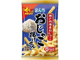 ぼんち 海鮮揚煎おじゃこ揚げせん ６Ｐ ×12 【全国送料込】(沖縄・離島除く)の画像